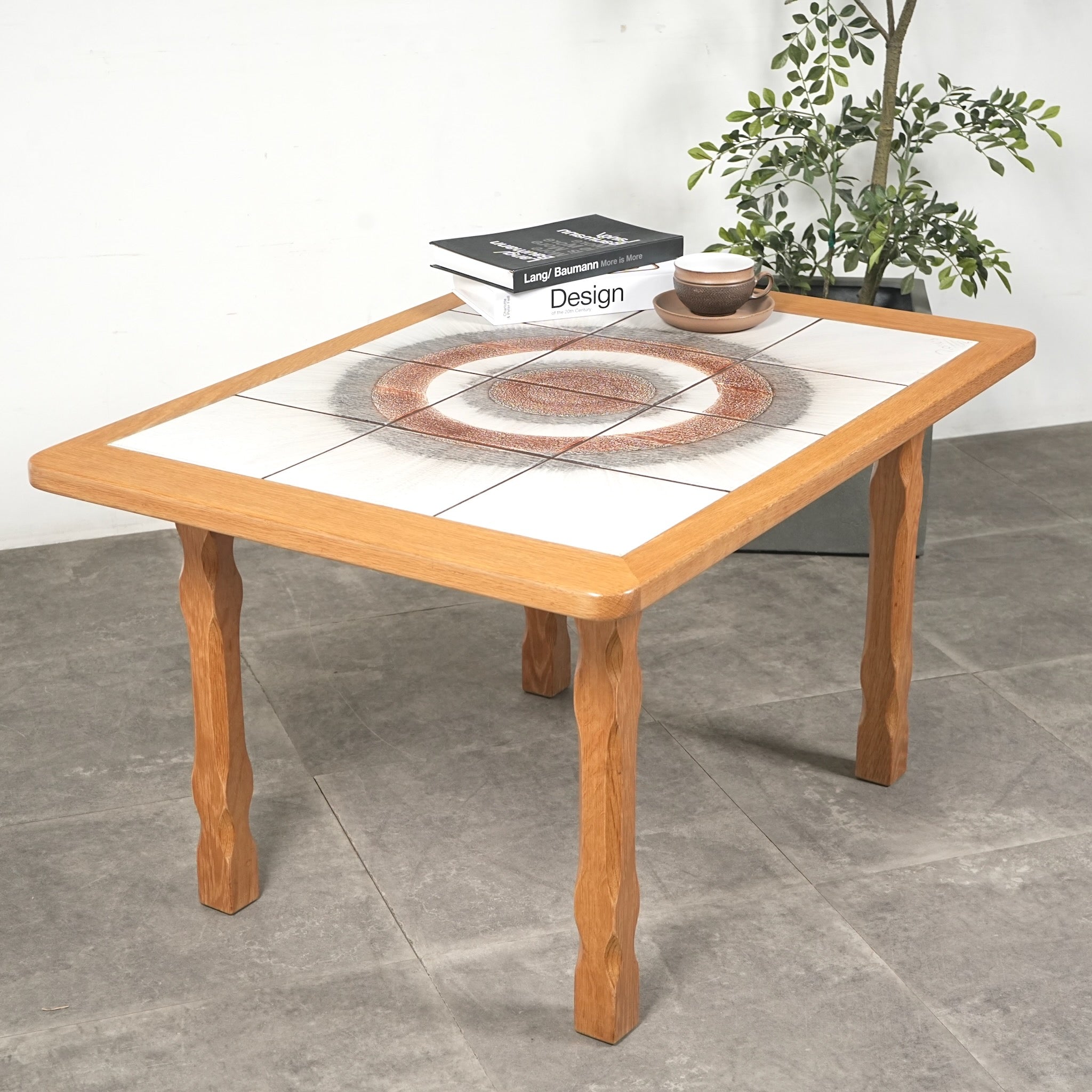 デンマークヴィンテージ タイルトップ ローテーブル – TIME HYPE