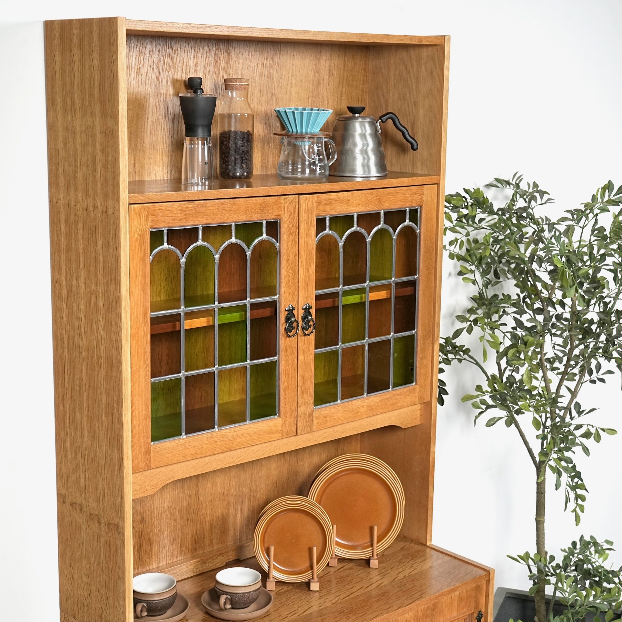 デンマークヴィンテージ ガラスキャビネット – TIME HYPE