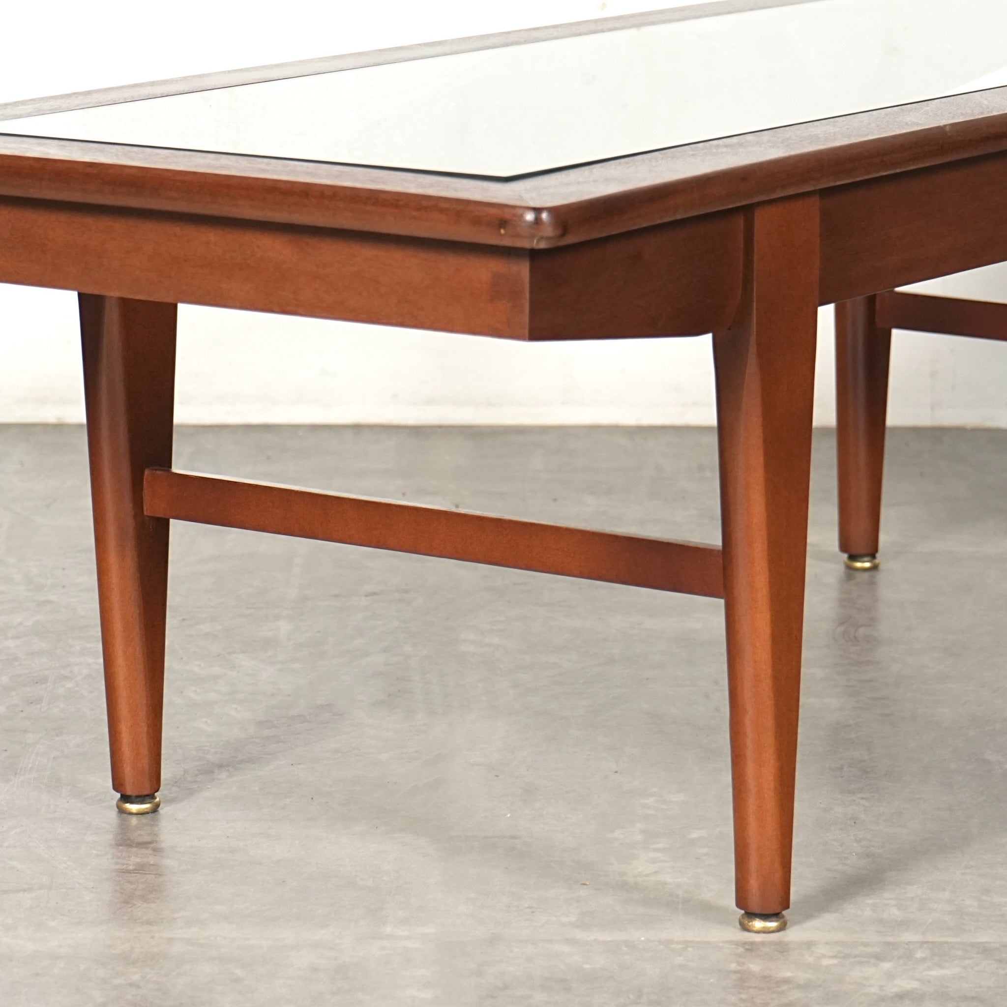 イギリスヴィンテージ ガラストップ ローテーブル – TIME HYPE