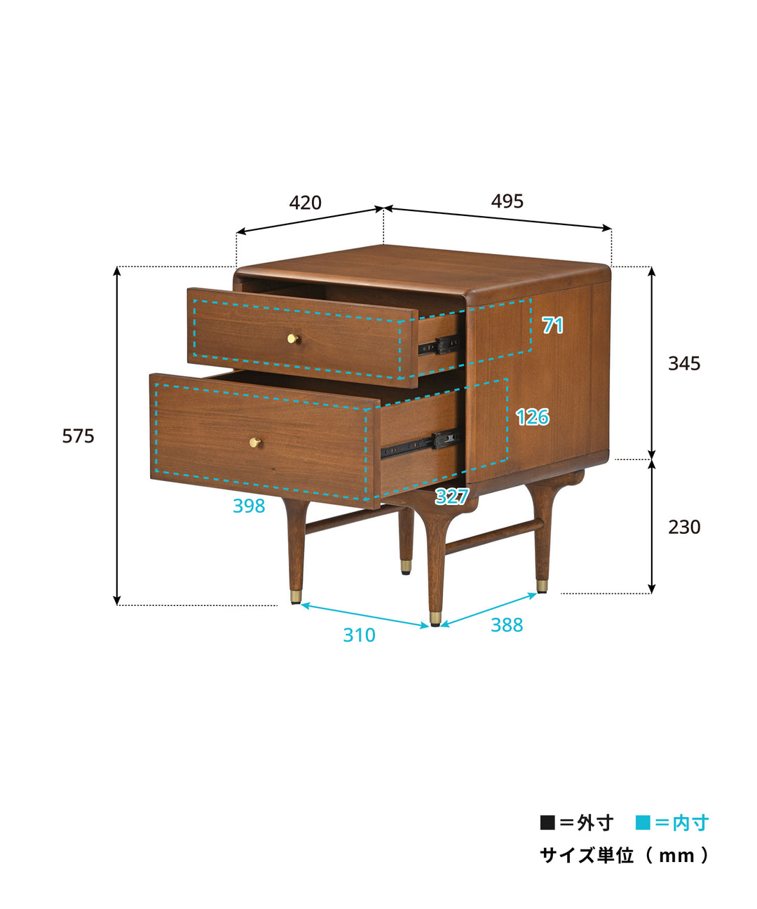 年末年始saleビンテージ 木製サイドテーブル ベッドサイド no.2 年末