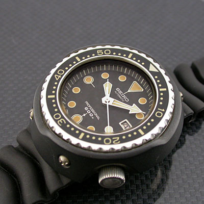 セイコー ダイバー プロフェッショナル 600m 6159-7010 分解掃除済み