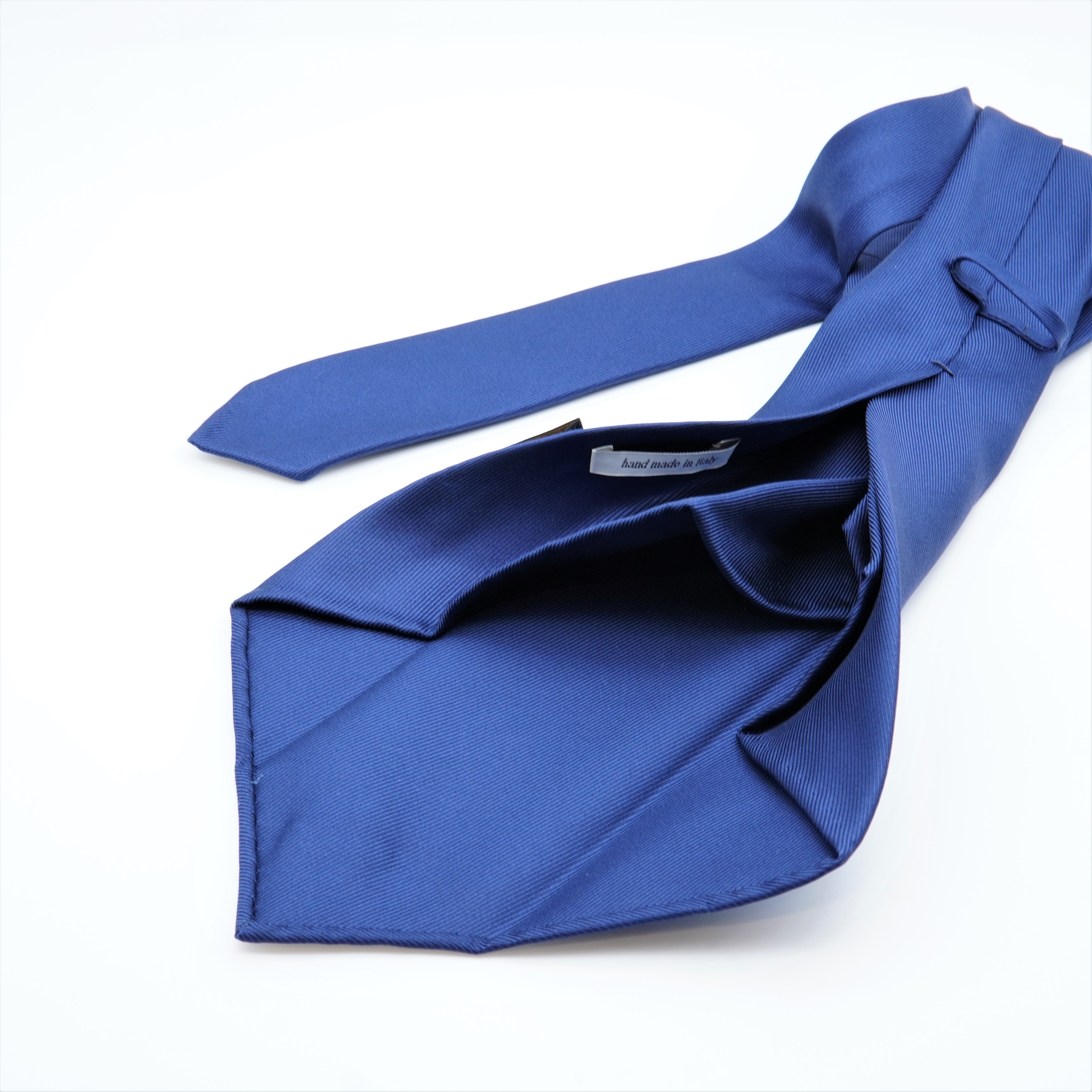 TIEYOURTIE SOLID 50ozROYAL TWILL SETTEPIEGHE NECKTIE – TIE YOUR TIE