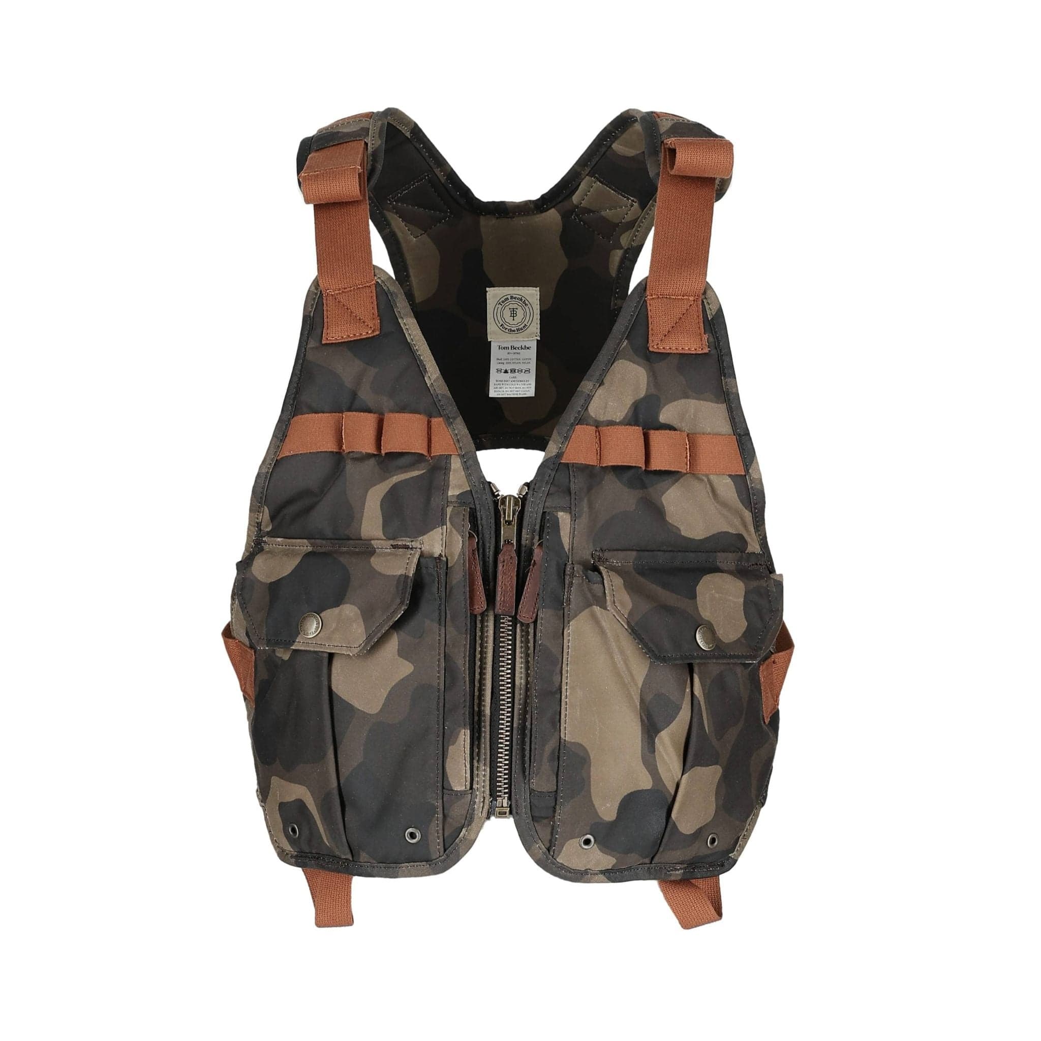 Waxed Cotton Waterfowl Strap Vest – Tom Beckbe