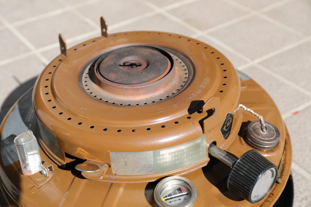 東芝（ニッセン）KSW372 ビンテージ石油ストーブ 芯交換しました