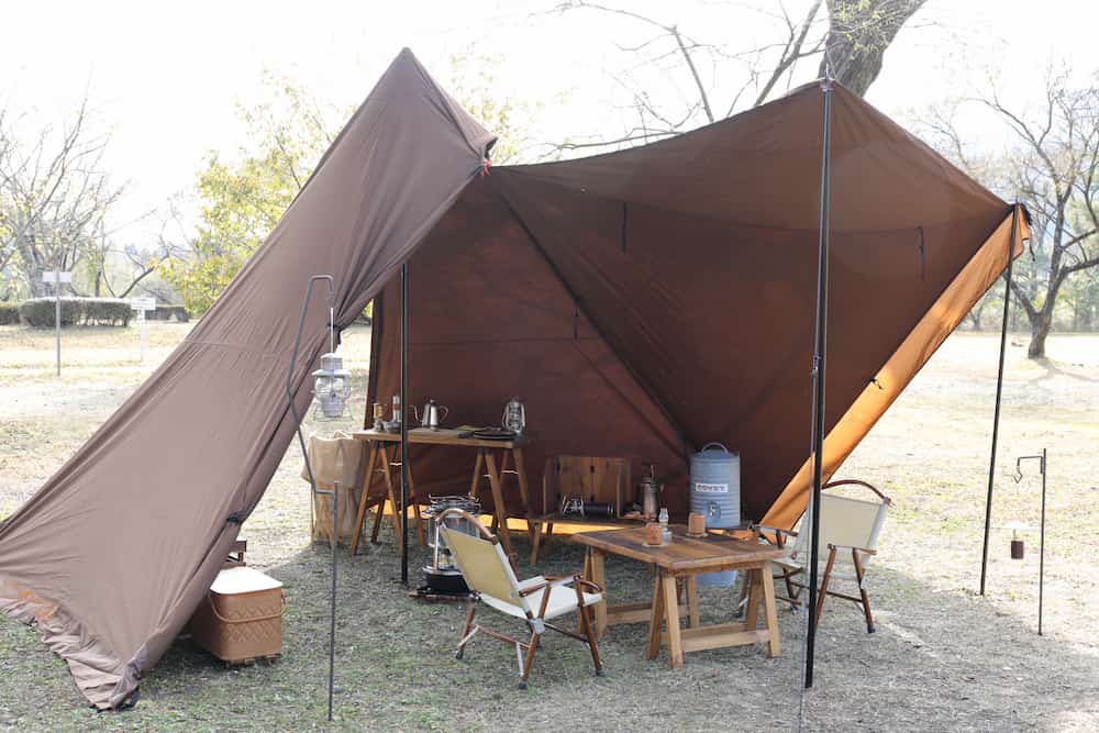 キャンプ日記】サーカスTC DX HUNTER 試し張りデイキャンプ | やん×2