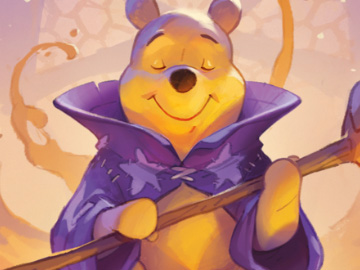 希少 ロルカナ プレイマット プーさん Hunny Wizard ロルカナ プレイ