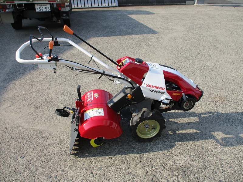 中古管理機 ヤンマーYK650MR-Z （正逆転ロータリ） - 栃窪農機株式会社