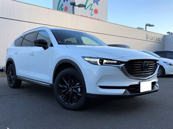 街乗りで進化を感じる特別仕様モデル【2021年 CX-8 ブラックトーン