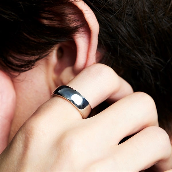 シルバー リング | 112144340905 | 【公式】4℃ HOMME+ オンラインショップ