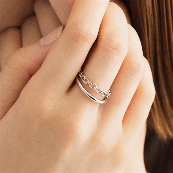 シルバーリング | 112224340908 | 【公式】4℃ HOMME+ オンラインショップ