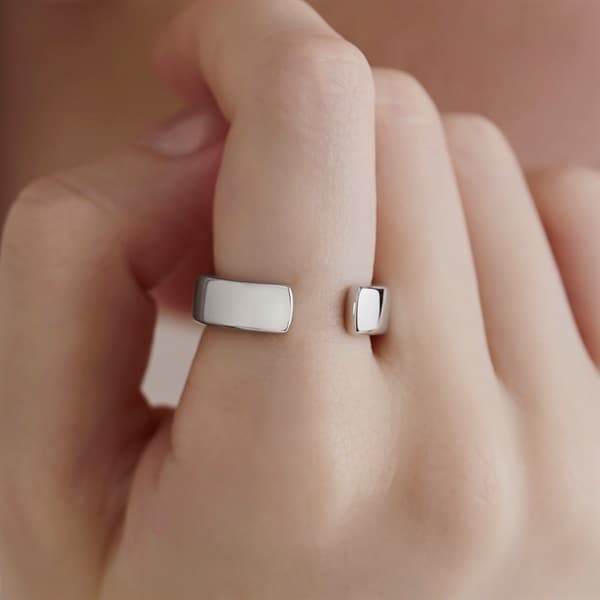 シルバー リング 2本セット | 112324340902 | 【公式】4℃ HOMME+