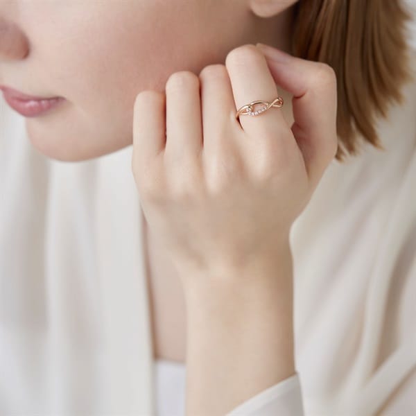 K10ピンクゴールド リング | 112326143104 | 【公式】4℃ジュエリー