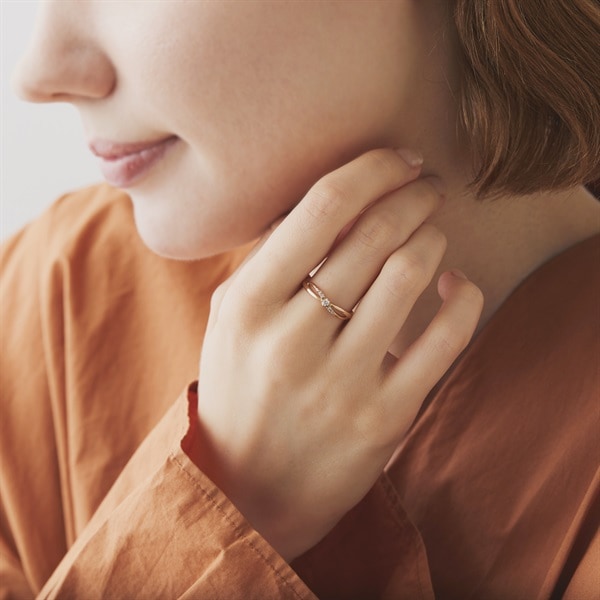 K18ピンクゴールド リング | 151911143102 | 【公式】Canal4℃ (カナル