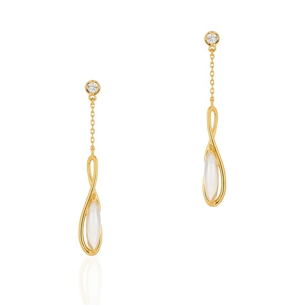 K10 /シルバー 4℃アクアゴールド ピアス | 152446253901 | 【公式