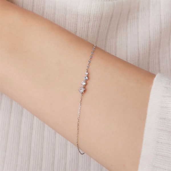 K10ホワイトゴールド ブレスレット | 152346233201 | 【公式】Canal4