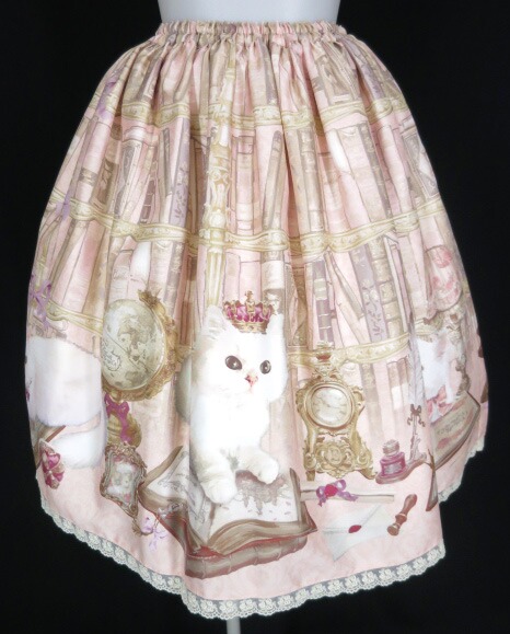 Enchantlic Enchantilly Queen Cat～秘密の書斎～スカート アンシャン
