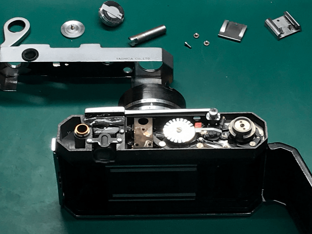 YASHICA 35のフィルムカメラ修理 | 東京カメラリペア
