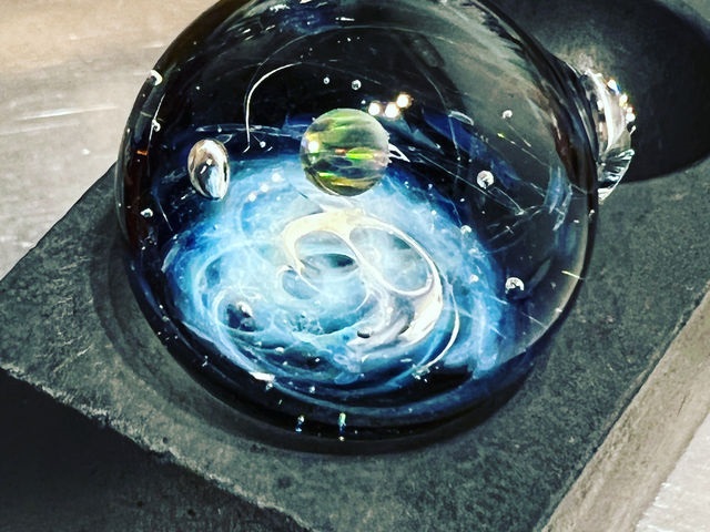 中野区】神秘的な宇宙ガラス体験『レインボーユニオンアートスタジオ』