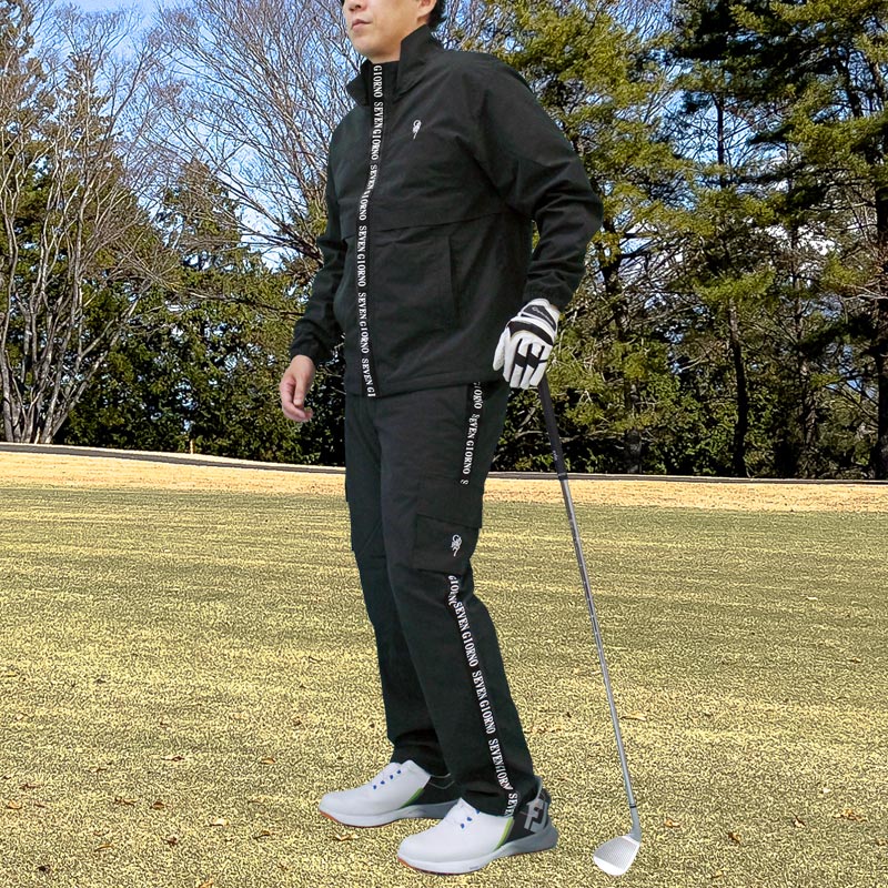 GIORNO SEVEN ジョルノセブン ゴルフ 上下セットアップ メンズ ゴルフ