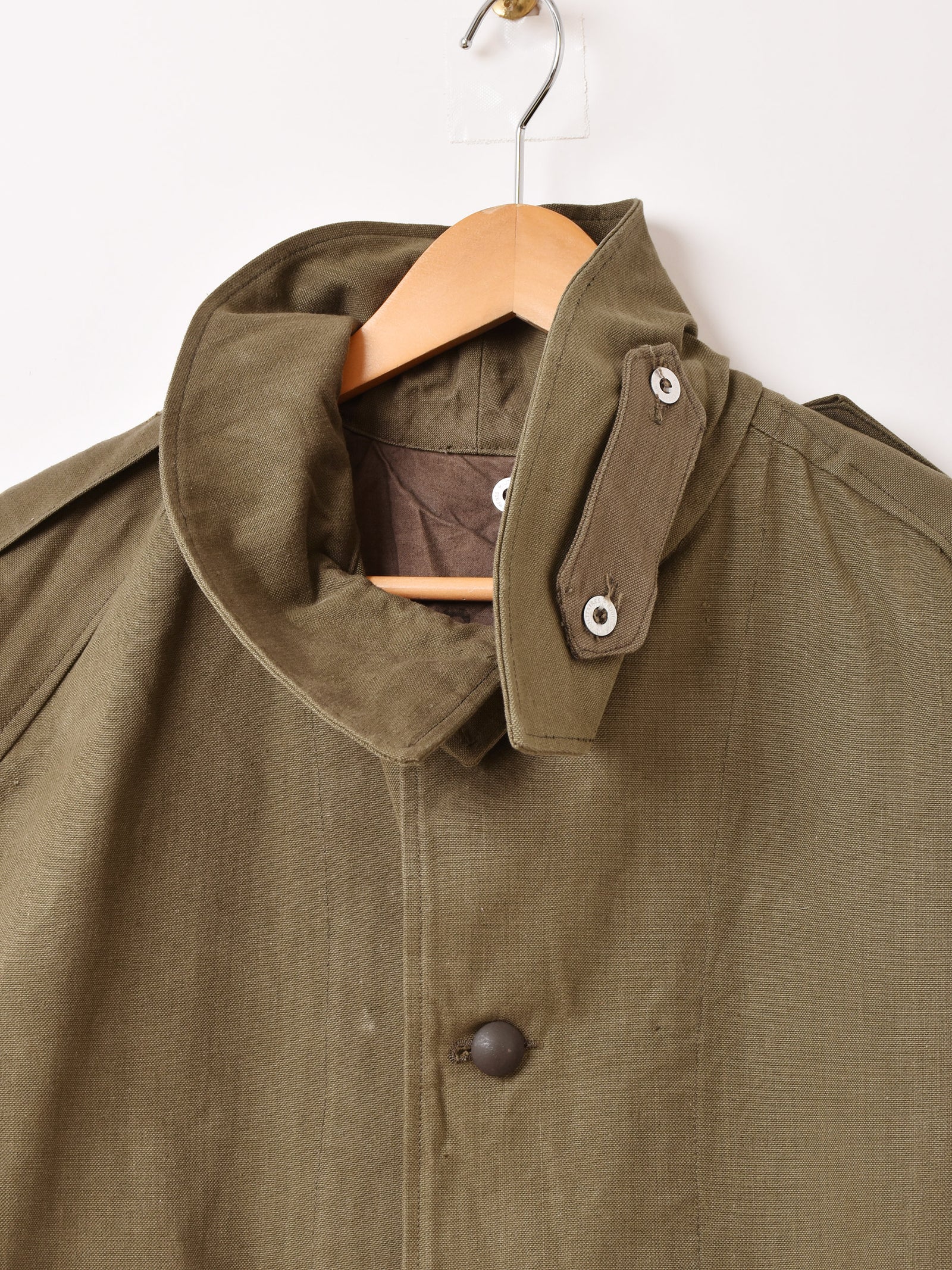 40's〜50's フランス軍 M-35 モーターサイクルコート – 古着屋Top of