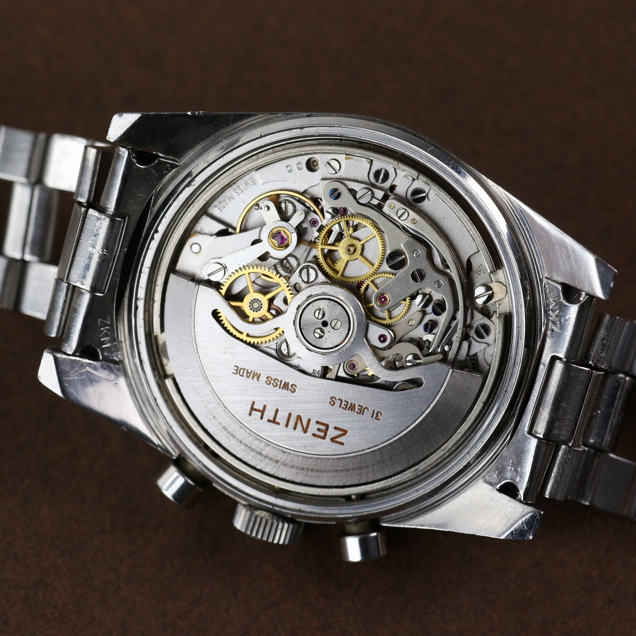 Zenith A3818 El Primero Vintage Chronograph – Tortoise Watches