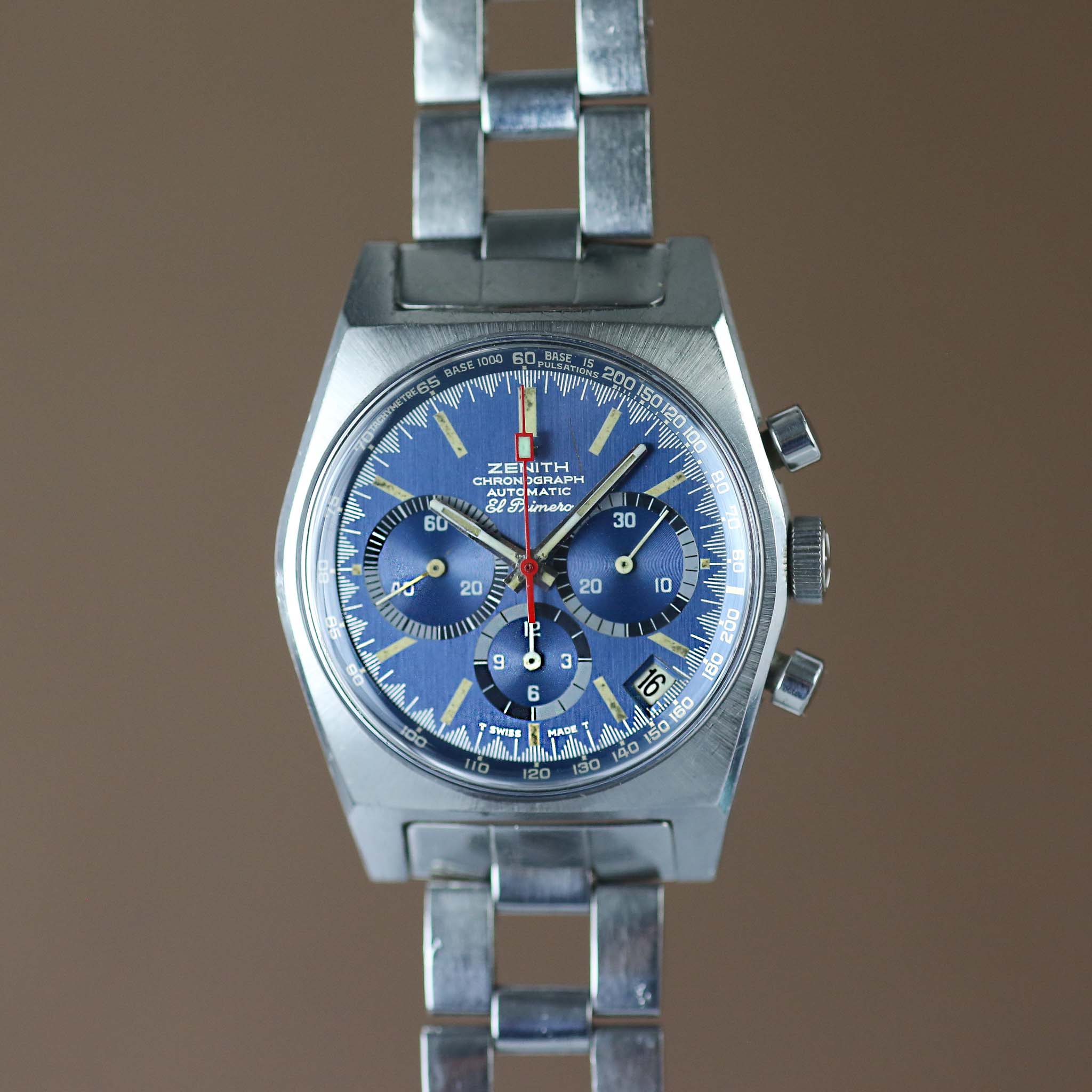 Zenith A3818 El Primero Vintage Chronograph – Tortoise Watches