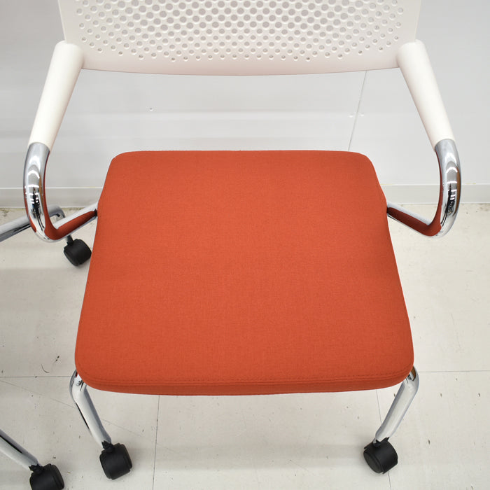 中古】Vitra ビザロール2 ミーティングチェア 4脚セット 2024021401