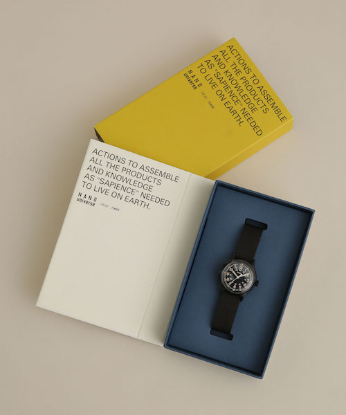 ナノ・ユニバース × TIMEX」CAMPERの別注モデルが発売