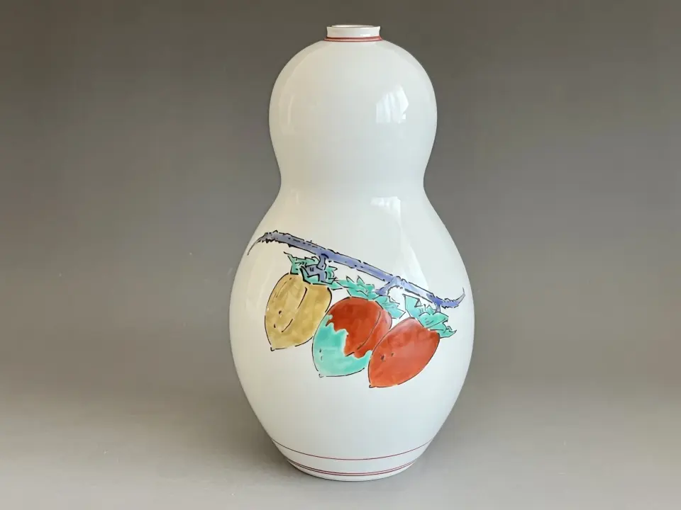 西川政美 （師 人間国宝 金重陶陽） 備前 窯変 胡麻 花入 耳付 花生