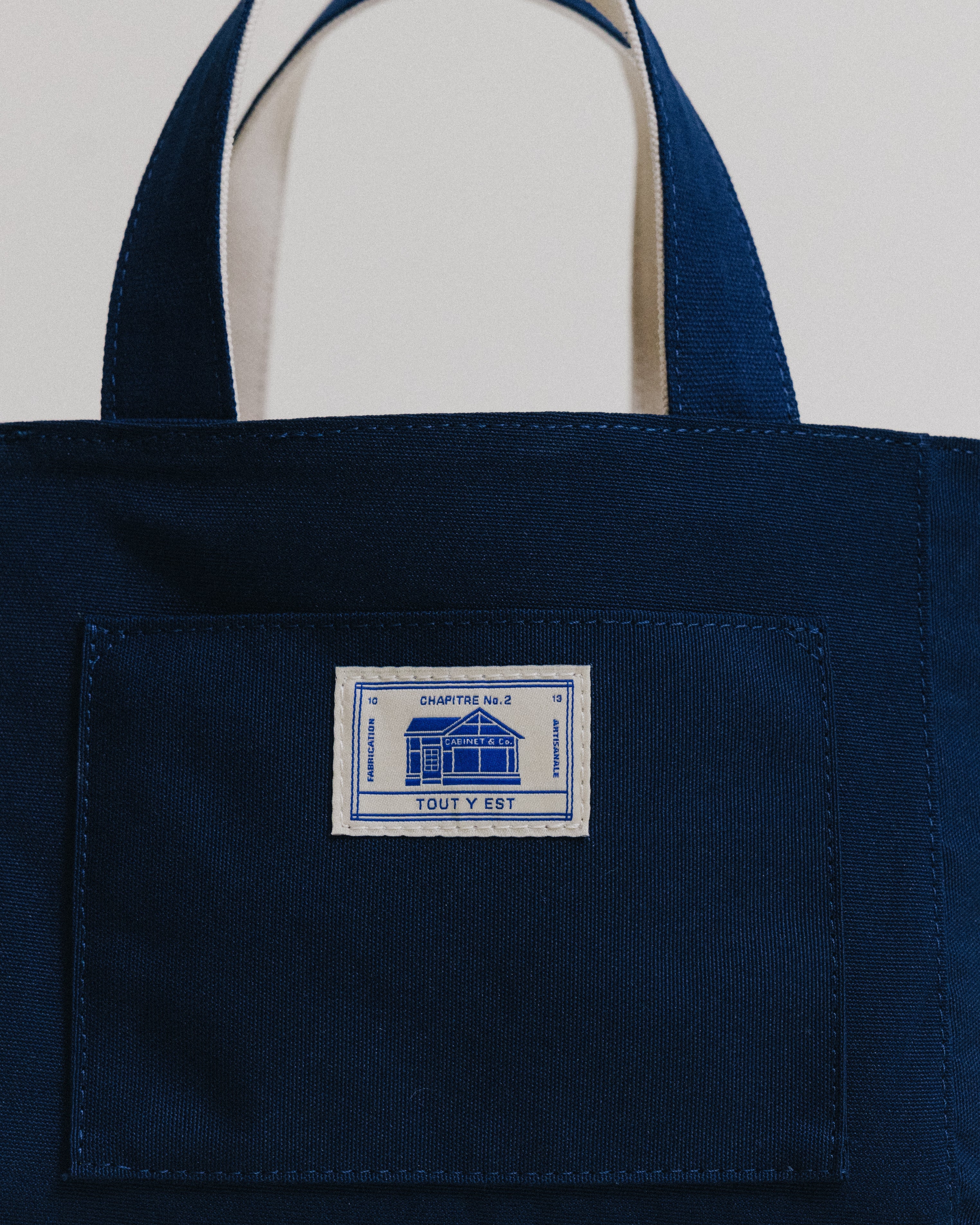 CABINET&CO. TOTE SMALL NAVY – TOUT Y EST JP