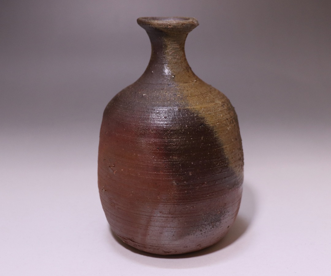 金重素山 作 「備前徳利」 ～備前焼専門卸小売店 川口陶楽苑～