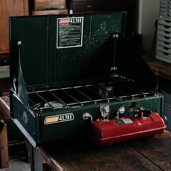 コールマンPOWERHOUSE2バーナーmodel413H コールマン】ツーバーナー