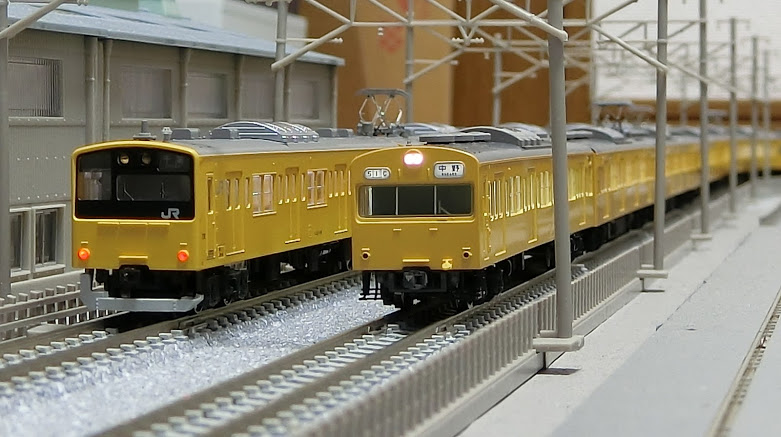 Nゲージ 1659 省エネ電車 201系 総武線 | 豊四季車両基地