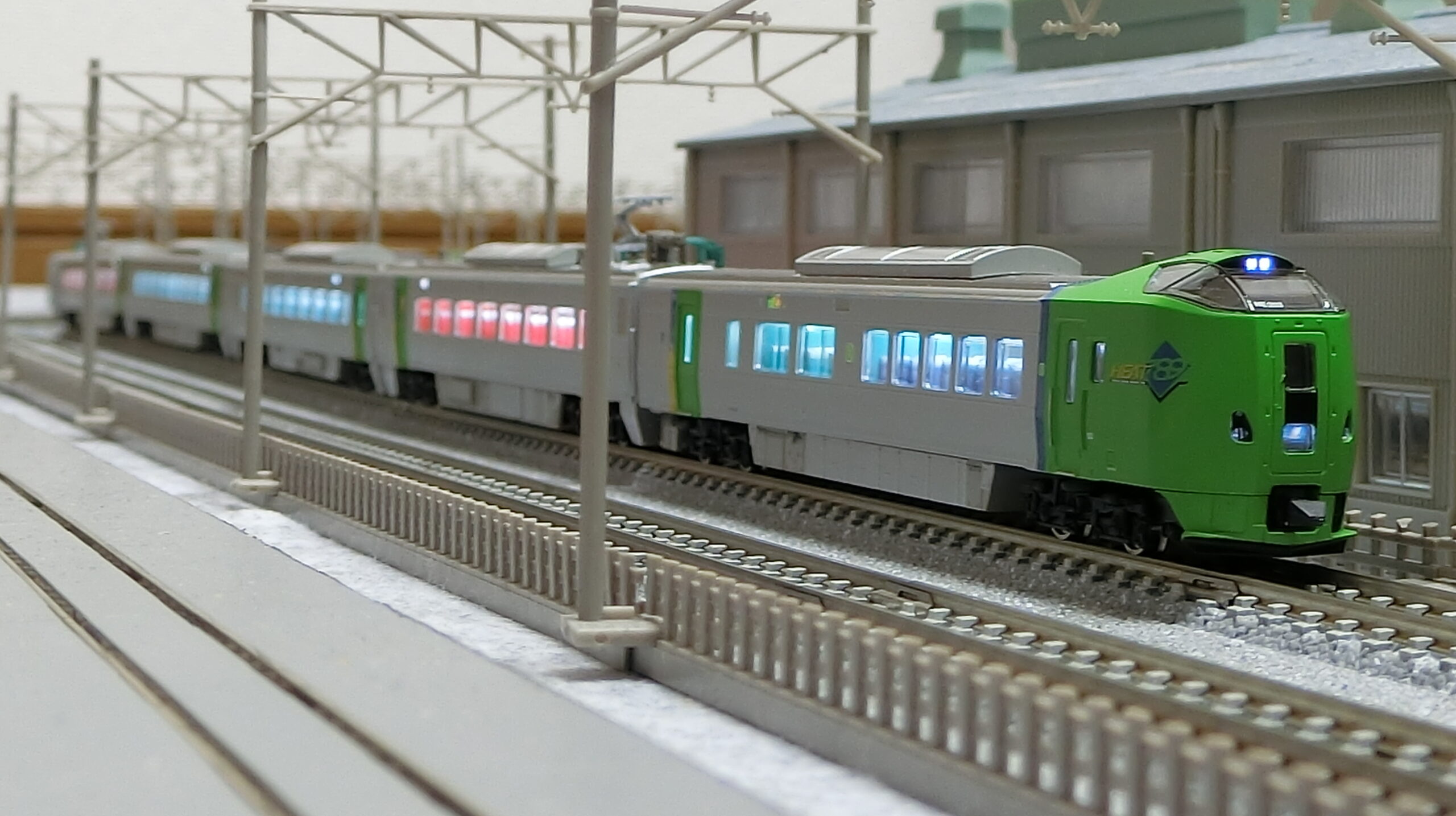 スーパー白鳥789系5連＋増結789系3両 マイクロエース JR北海道