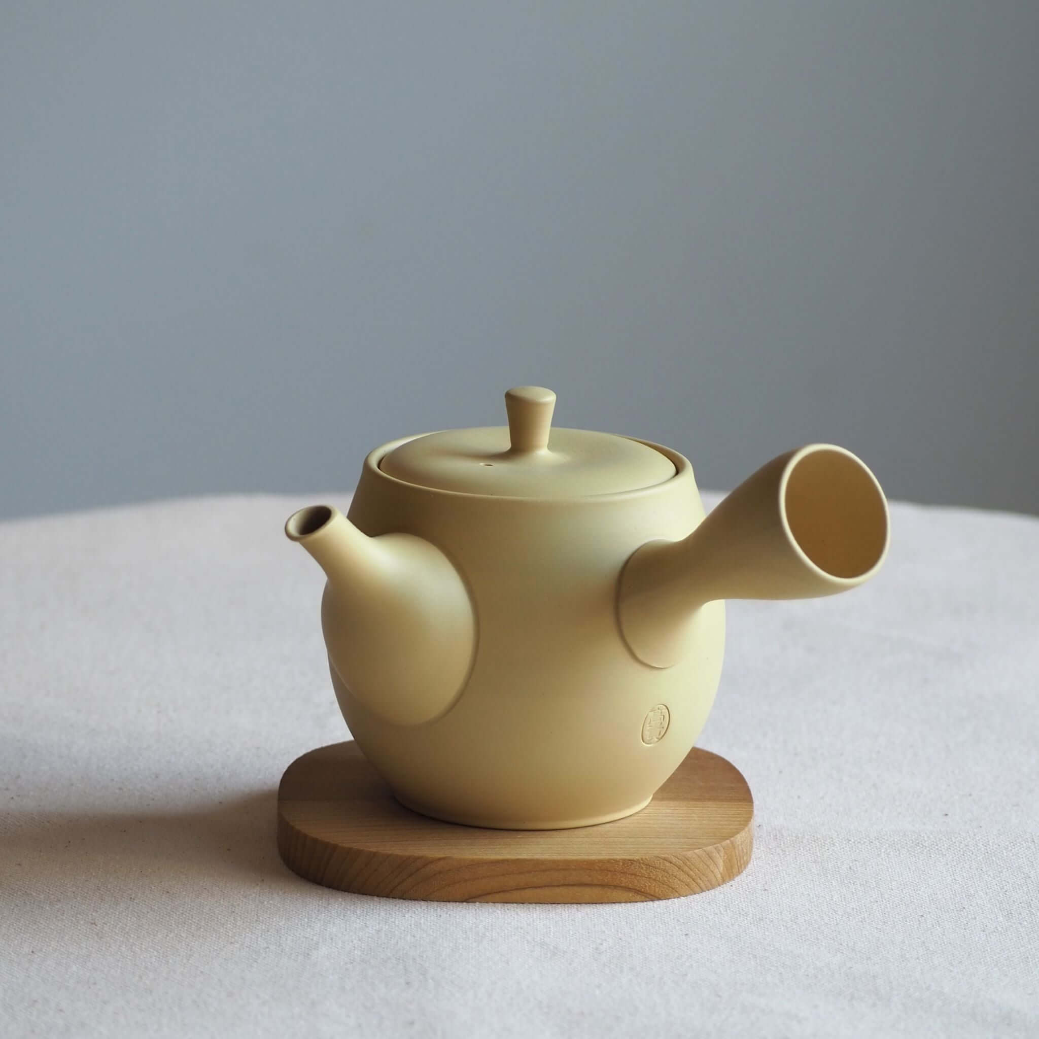 常滑焼 昭龍 黄花急須 茶器 茶道具 茶注 煎茶道具 常滑焼 昭龍 黄花