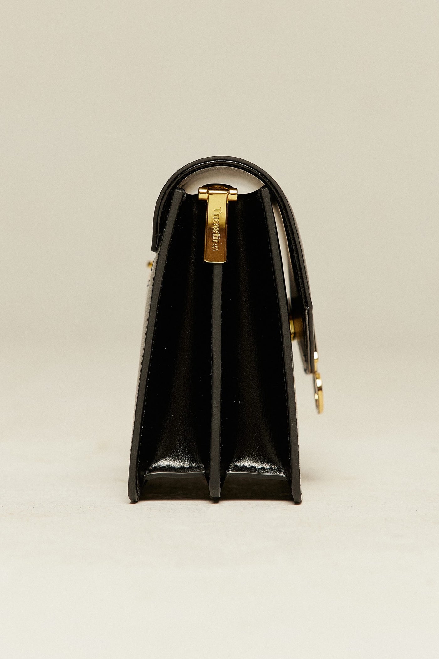 No.5本革ショルダーバッグ-Black – Tnewties