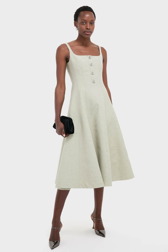 Green Lily Orrie Midi Dress | Altuzarra