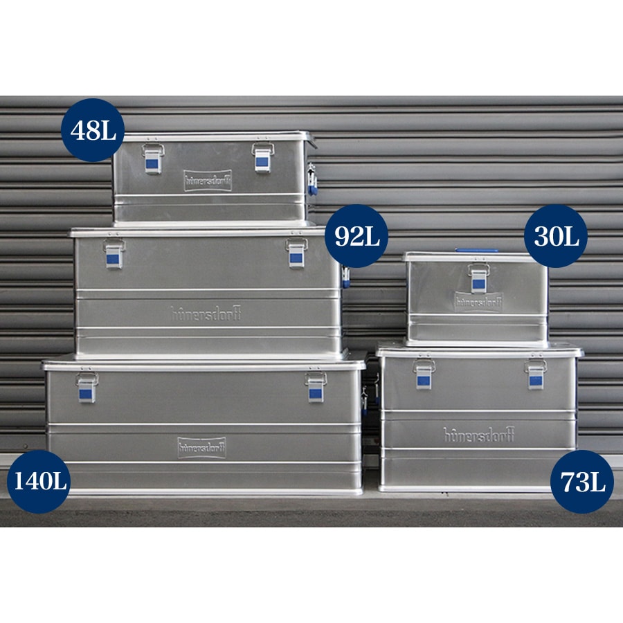 楽天市場】hunersdorff Aluminium Profi Box 30Lヒューナースドルフ