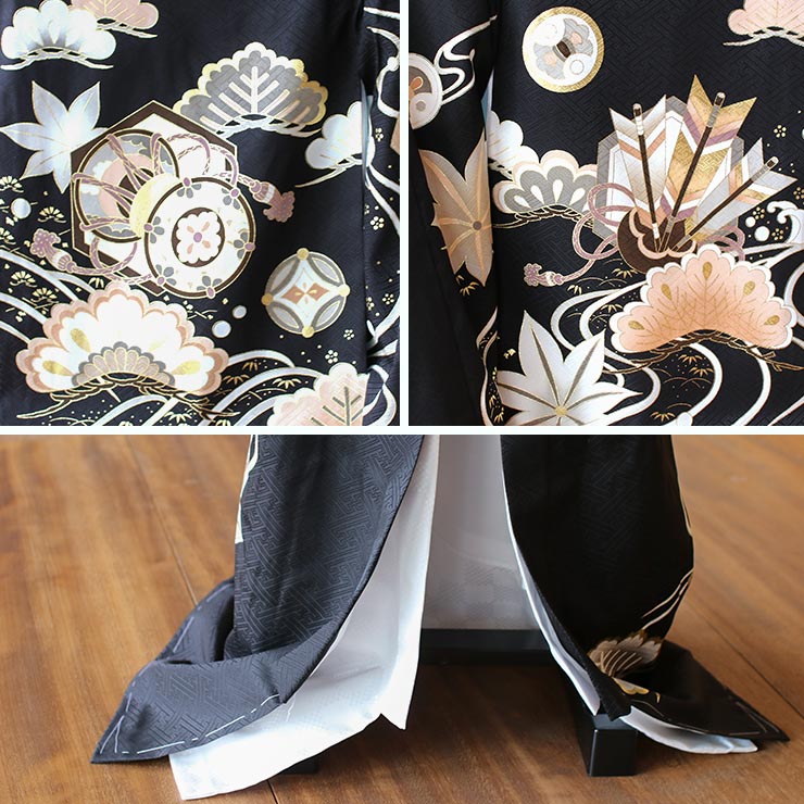 楽天市場】＼2点で3％OFFクーポン／[正絹] お宮参り 男の子 初着 産着