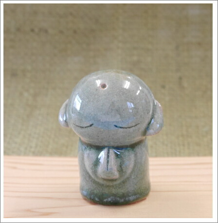 楽天市場】笑福 地蔵さん（信楽焼）陶器 置物 お地蔵さま : 笑福工房 万兵