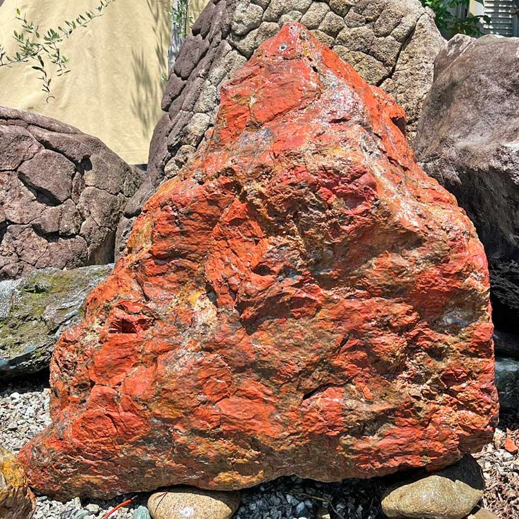 青森産　赤石　8.6キロ　鑑賞石　石　置物　オブジェ　インテリア　赤玉石 Amazon.co.jp: 赤玉石 2.2キロ レッドジャスパー 鑑賞石 石 置物