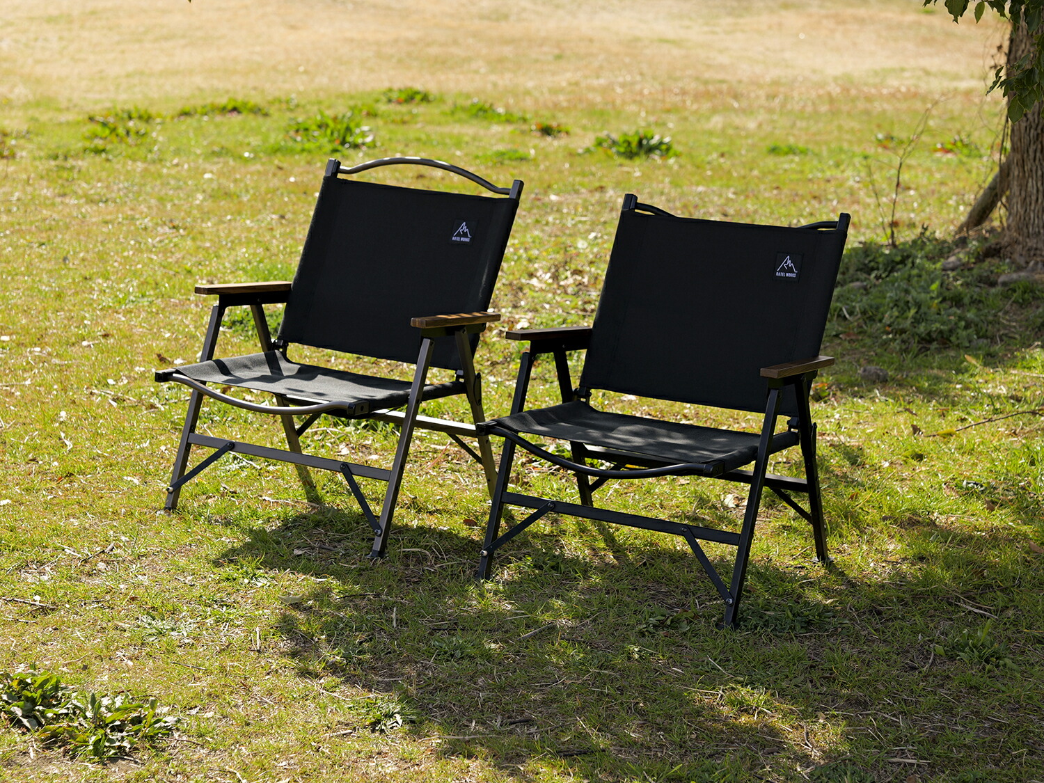 あ*ゃ様 3点セット ラーテルワークス アウトドアチェア ブラック