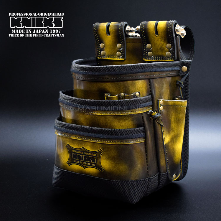 楽天市場】ニックス 腰道具 KNICKS ADV-301DDX (黄・イエロー) 底バリ