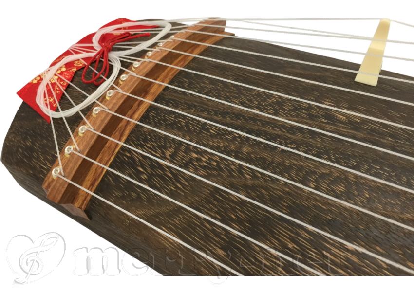 楽天市場】全音 文化箏 羽衣 ZK-30 琴柱を立てたまま収納可能な「立て