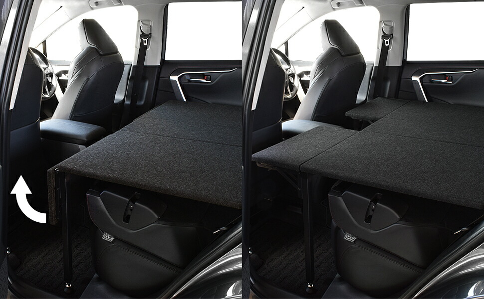 楽天市場】50系 RAV4 ベッドキット パンチカーペットタイプ ラブ4 車