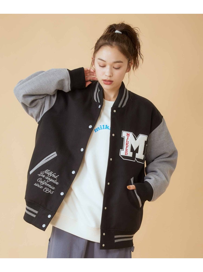 楽天市場】VARSITY JACKET MILKFED. ミルクフェド ジャケット