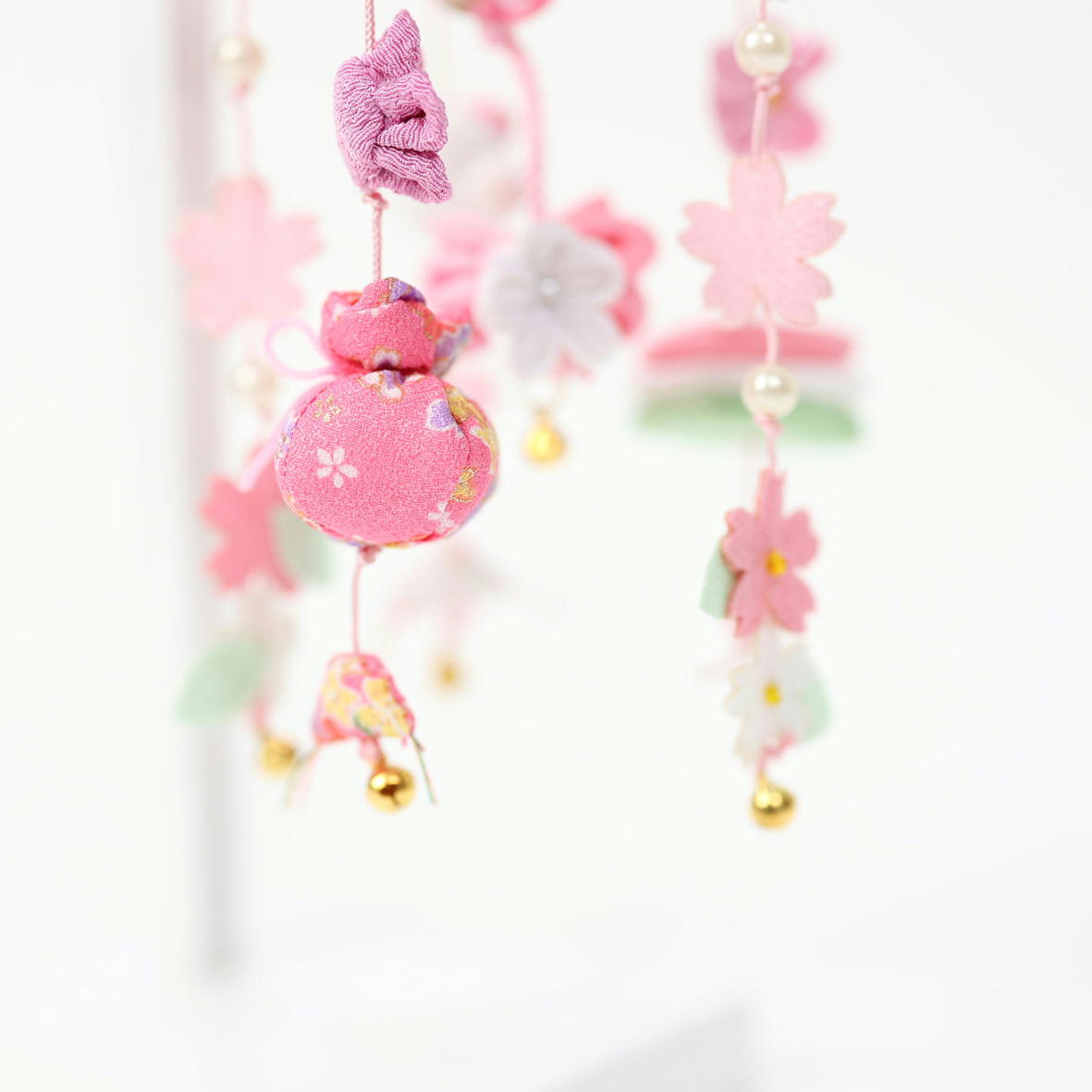 楽天市場】吊るし飾り つるし雛 つるし飾り さげもん 【5連 さくら