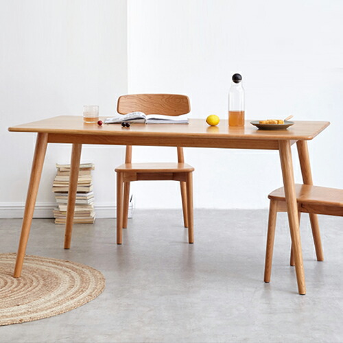 楽天市場】ダイニングテーブル 単品 5点セット チェリー材 無垢材