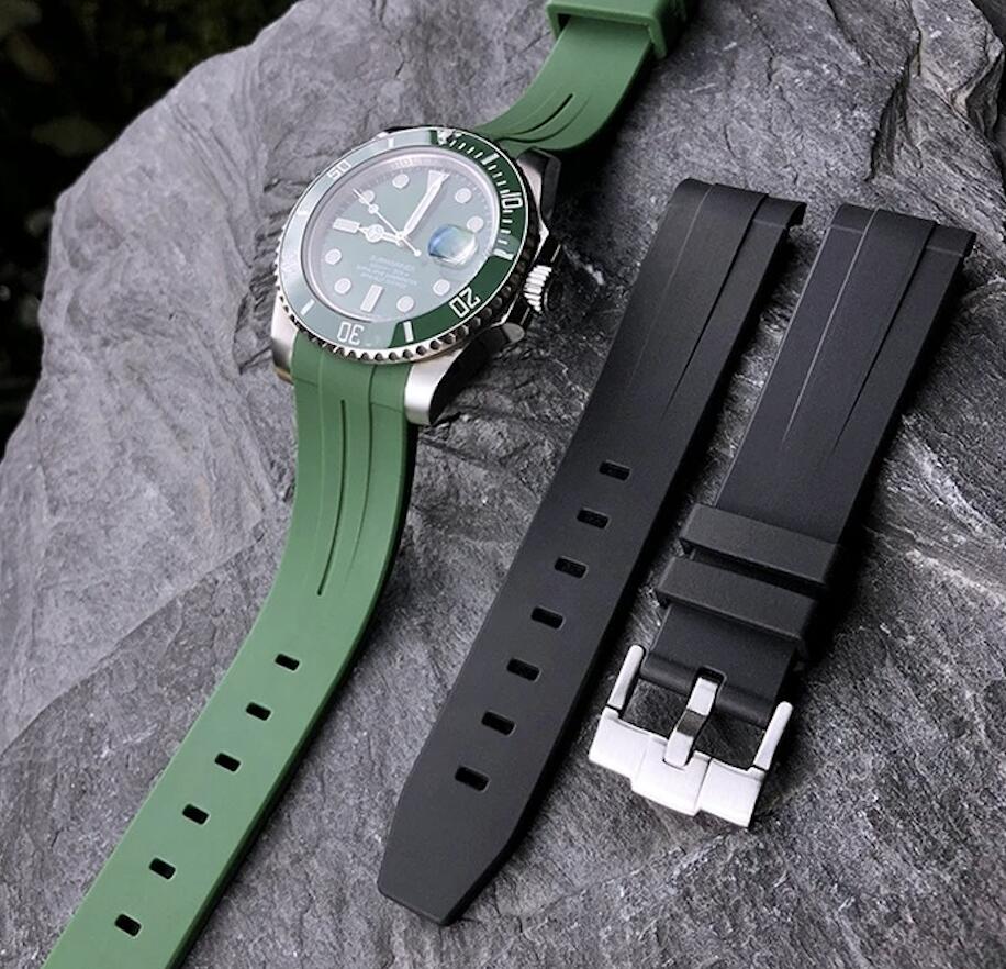 楽天市場】腕時計 ラバーベルト ロレックス 交換ベルト 互換 交換用