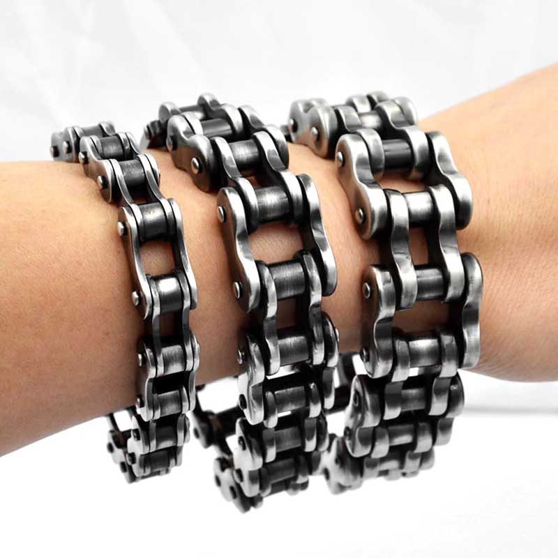 楽天市場】サージカルステンレス316L マットバイクチェーン